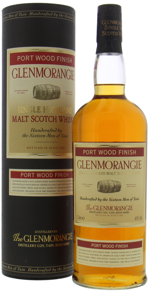 Glenmorangie - Port Wood Finish New Striped Label 43% NV