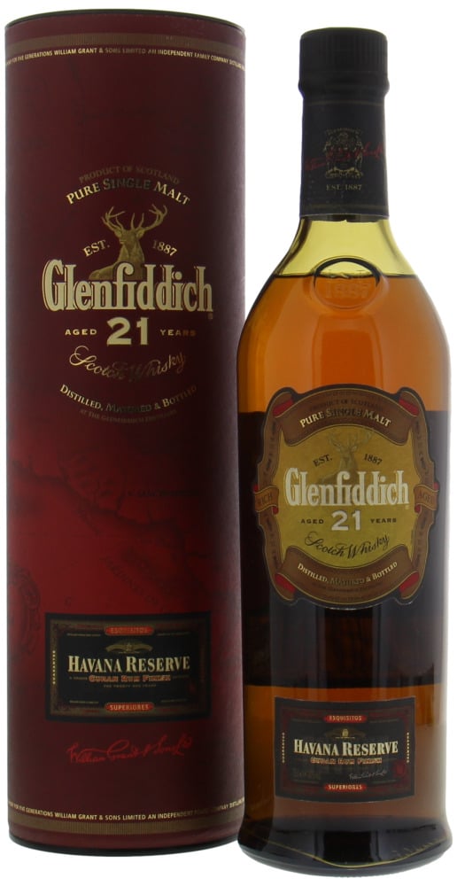 Glenfiddich - 21 Years Old Havana Reserve 40% NV