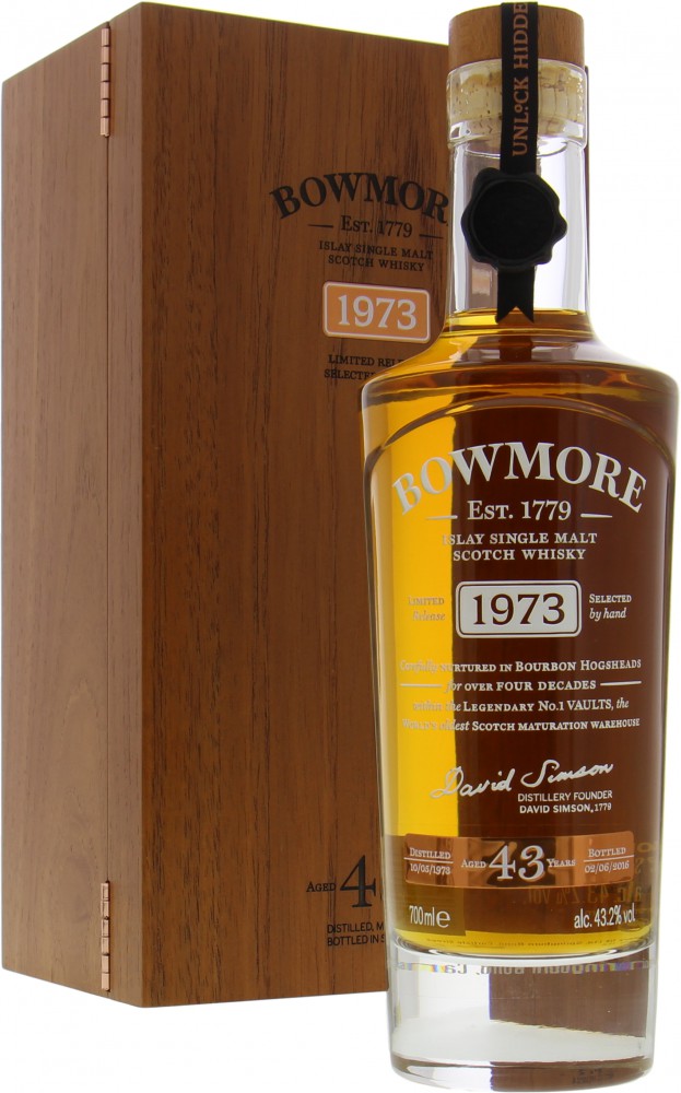 Bowmore - 43 Years Old Limited Release 43.2% 1973 10016