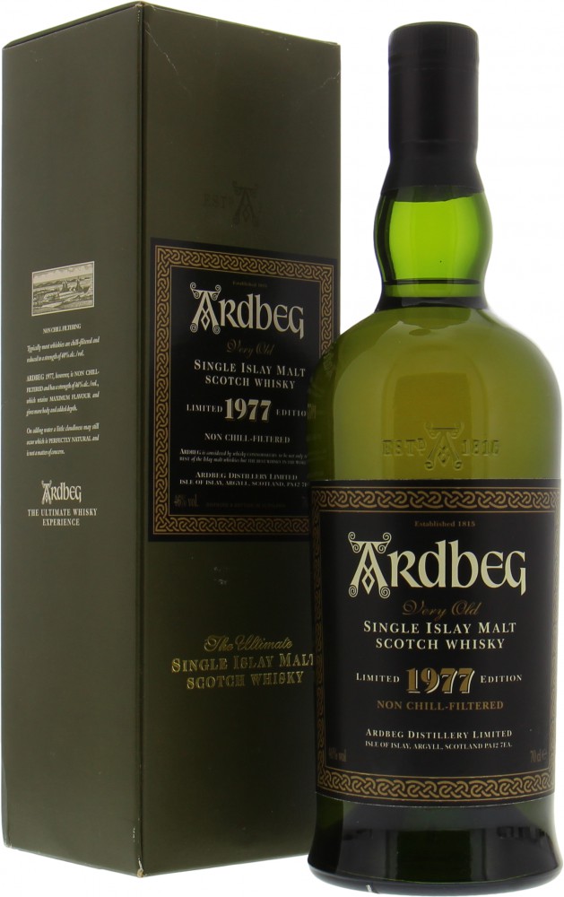 Ardbeg - 1977 46% 1977 In Original Box 10018