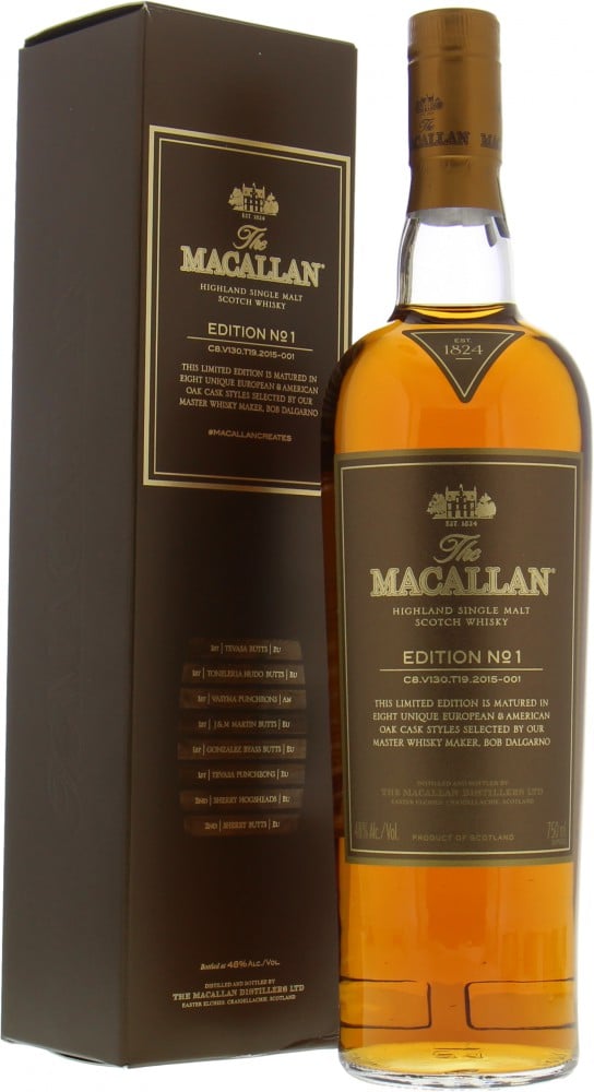 Macallan - Edition No.1 48% NV In Original Container 10016