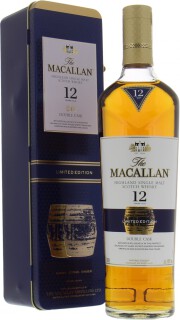 Macallan - 12 Years Old  Double Cask Limited EditionTin Gift Box 40% NV