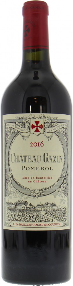 Chateau Gazin - Chateau Gazin 2016 Perfect