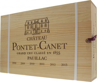 Chateau Pontet Canet - Assortment Vertical 2008-2013 NV