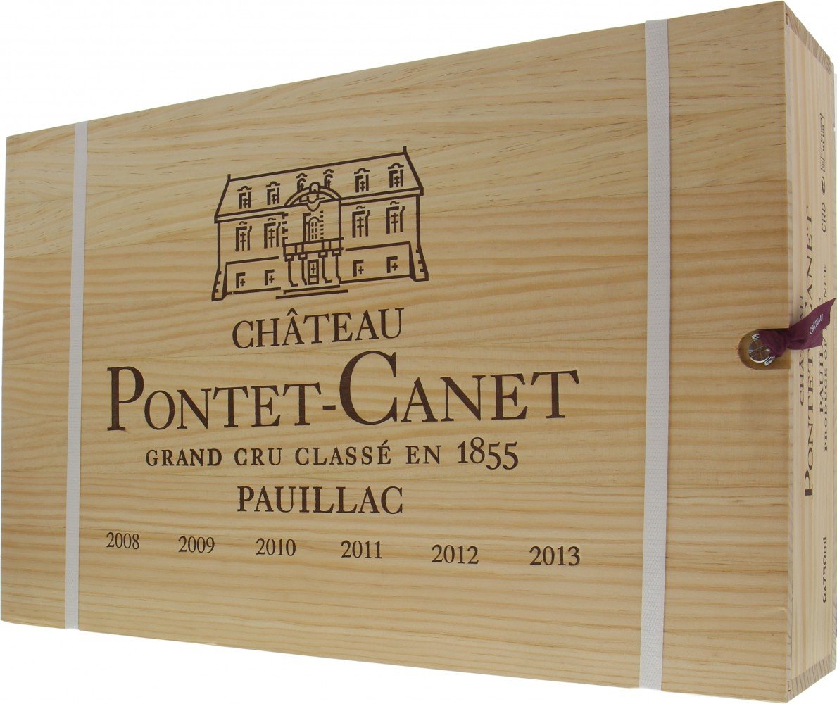 Chateau Pontet Canet - Assortment Vertical 2008-2013 NV Perfect