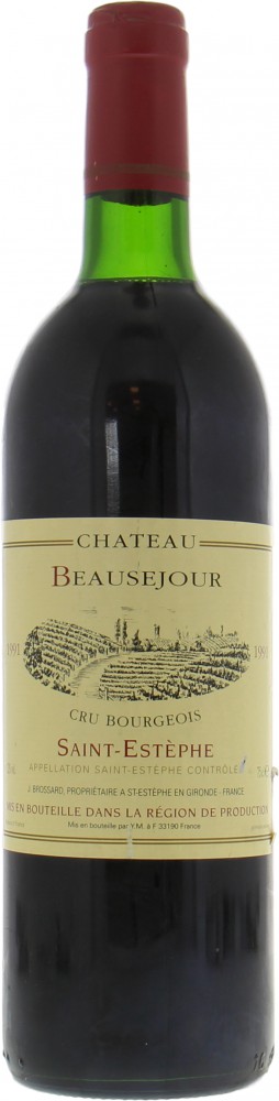Chateau Haut Beausejour - Chateau Haut Beausejour 1991 Also known as Beausejour