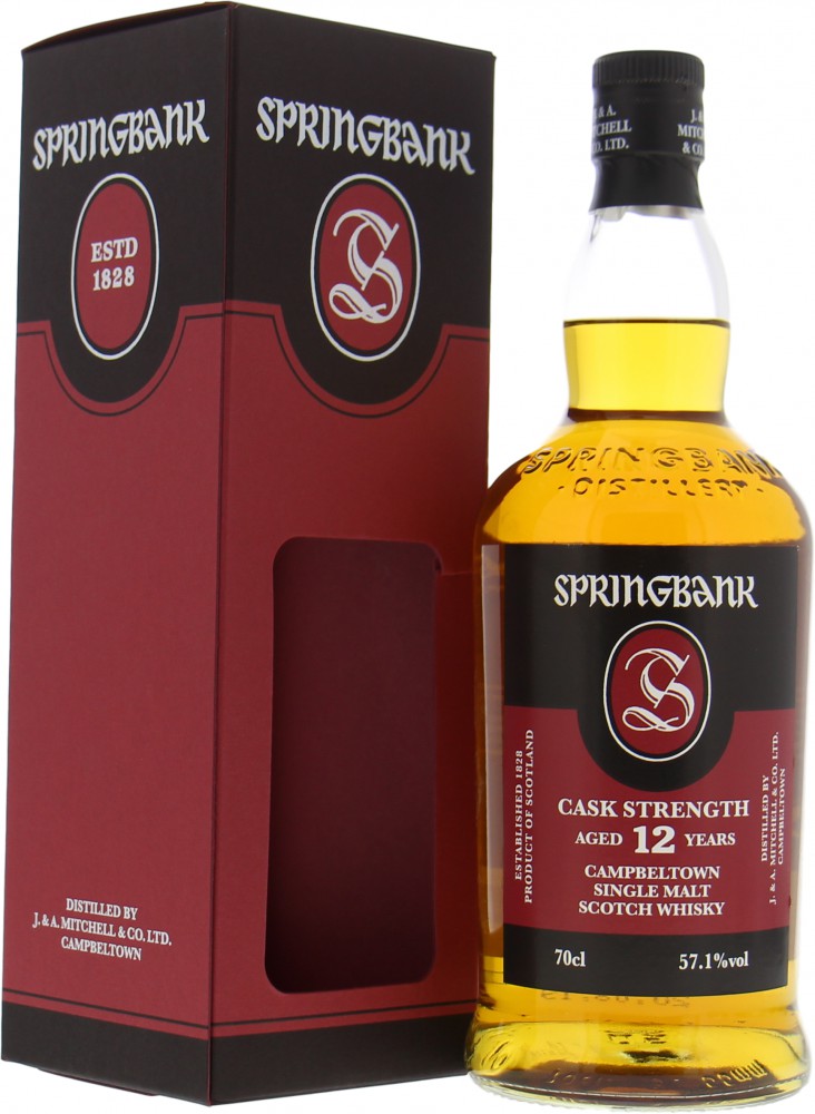 Springbank - 12 Years Old Cask Strength Batch 19 57.1% NV In Original Container