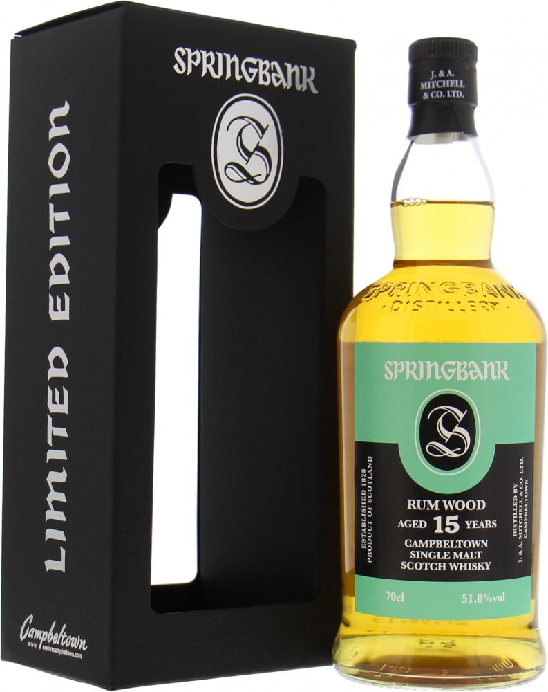 Springbank - 15 Years Old Rum Cask Matured 51% 2003 In Original Box