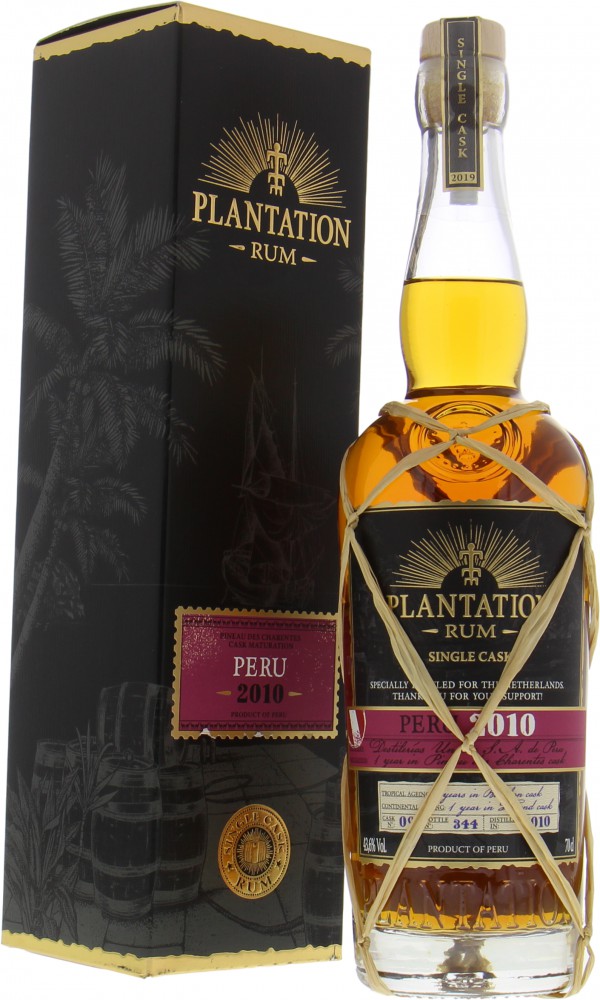 Plantation Rum - Peru Single Cask 43.6% 2010 In Orginal Box