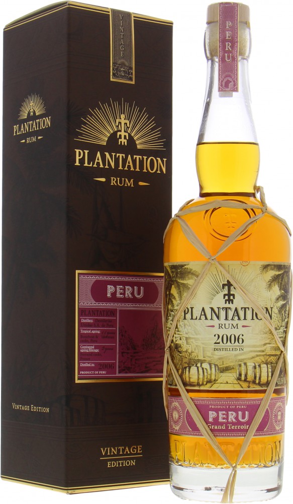 Plantation Rum - Peru  43.1% 2006