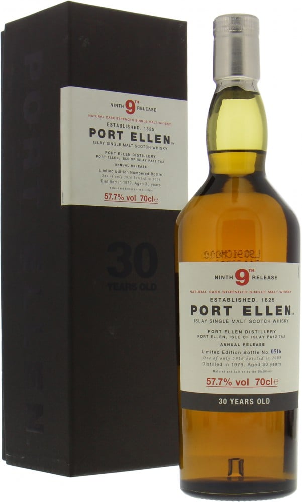Port Ellen - 9th Release 30 Years Old 57,7% 1979 In Original Container 10020