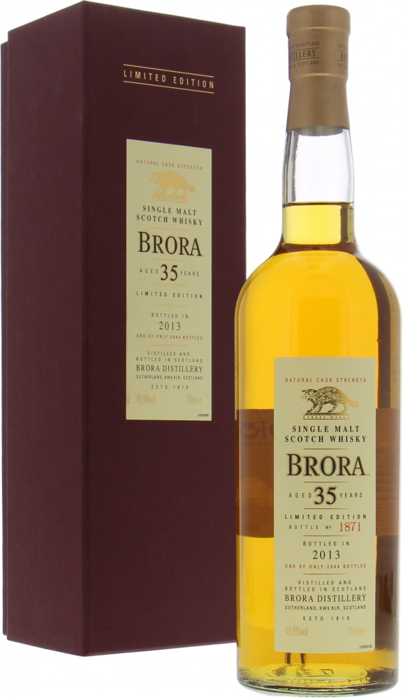 Brora - 12th Release 35 Years Old 49.9% 1977