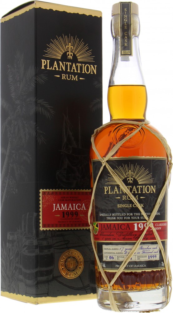 Plantation Rum - Jamaica Single Cask 6 46.7% 1999 In Orginal Box
