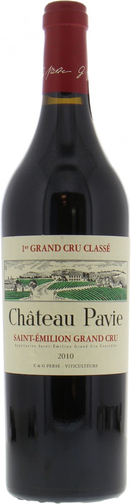 Chateau Pavie - Chateau Pavie 2010 From Original Wooden Case