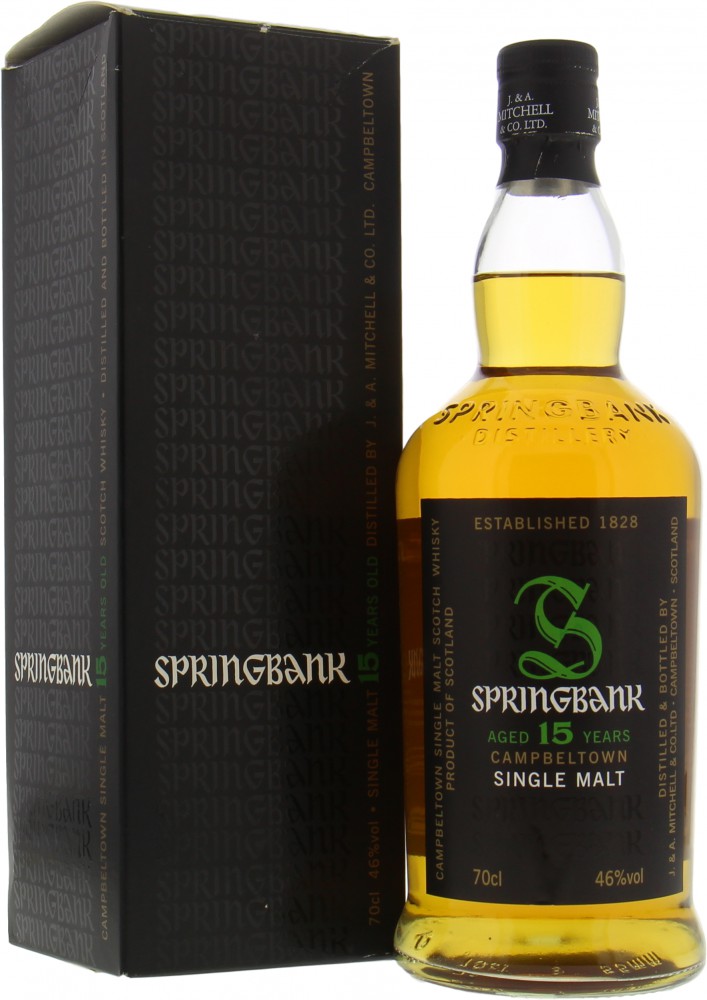 Springbank - 15 Years Old 08/02 Edition 46% NV Original Box 