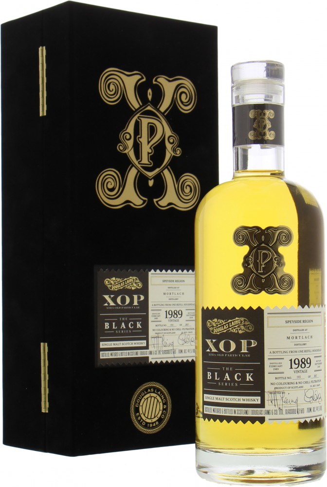 Mortlach - XOP Black Series 30 Years Old 44.5% 1989 In Original Box
