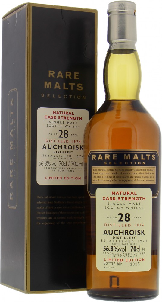 Auchroisk - 28 Years Old Rare Malts Selection 56.8% 1974 10022