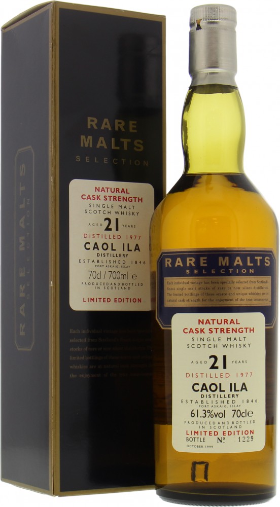 Caol Ila - 21 Years Old Rare Malts Selection 61.3% 1977 In original Box 10022