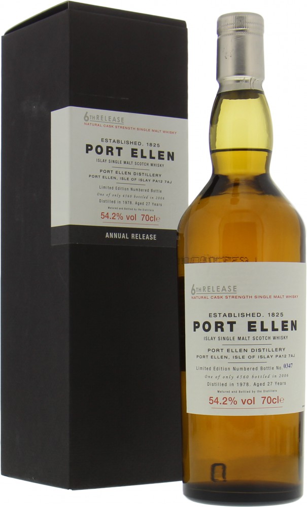 Port Ellen - 6th Annual Release 54.2% 1978 10022