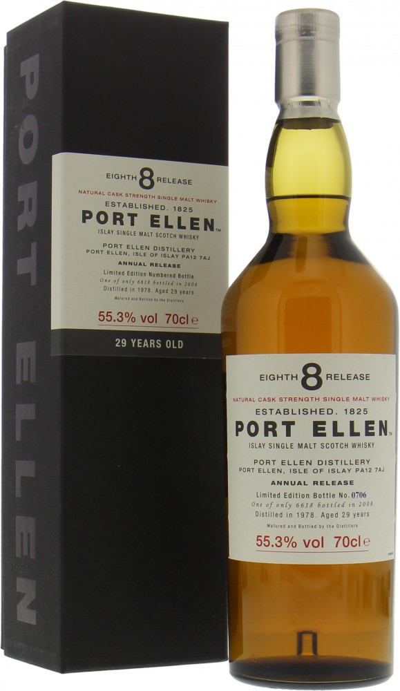 Port Ellen - 8th Annual Release 55.3% 1978 In Original Container 10022