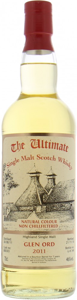 Glen Ord - 7 Years Old The Ultimate Cask 800303 46% 2011 Perfect