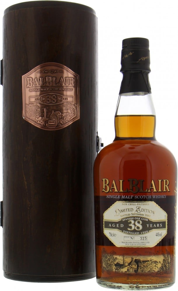 Balblair - 38 Years Old 44% 1966