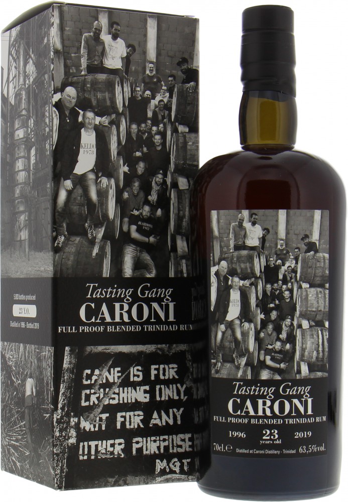 Caroni - 23 Years Old The Tasting Gang 63.5% 1996 In Original Box