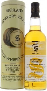 Strathmill - 9 Years Old Signatory Vintage Cask 40697-40700 43% 1992