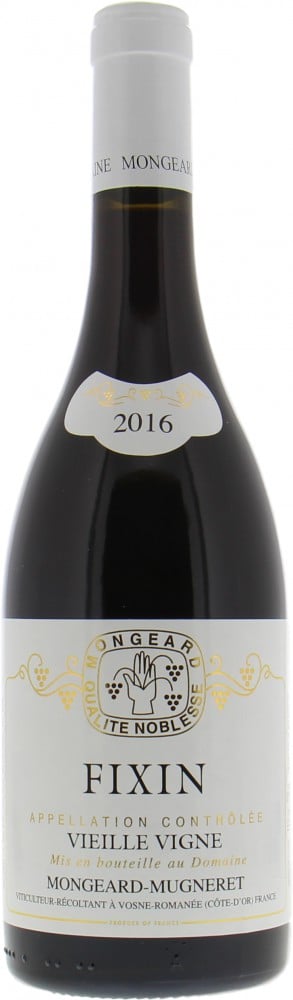 Mongeard-Mugneret - Fixin Vieilles Vigne 2016 Perfect