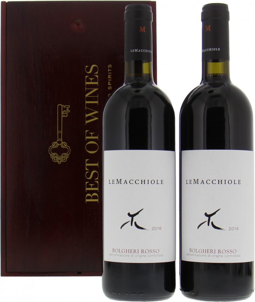 Wine gift - Gift set Le Macchiole Bolgheri Rosso NV Perfect