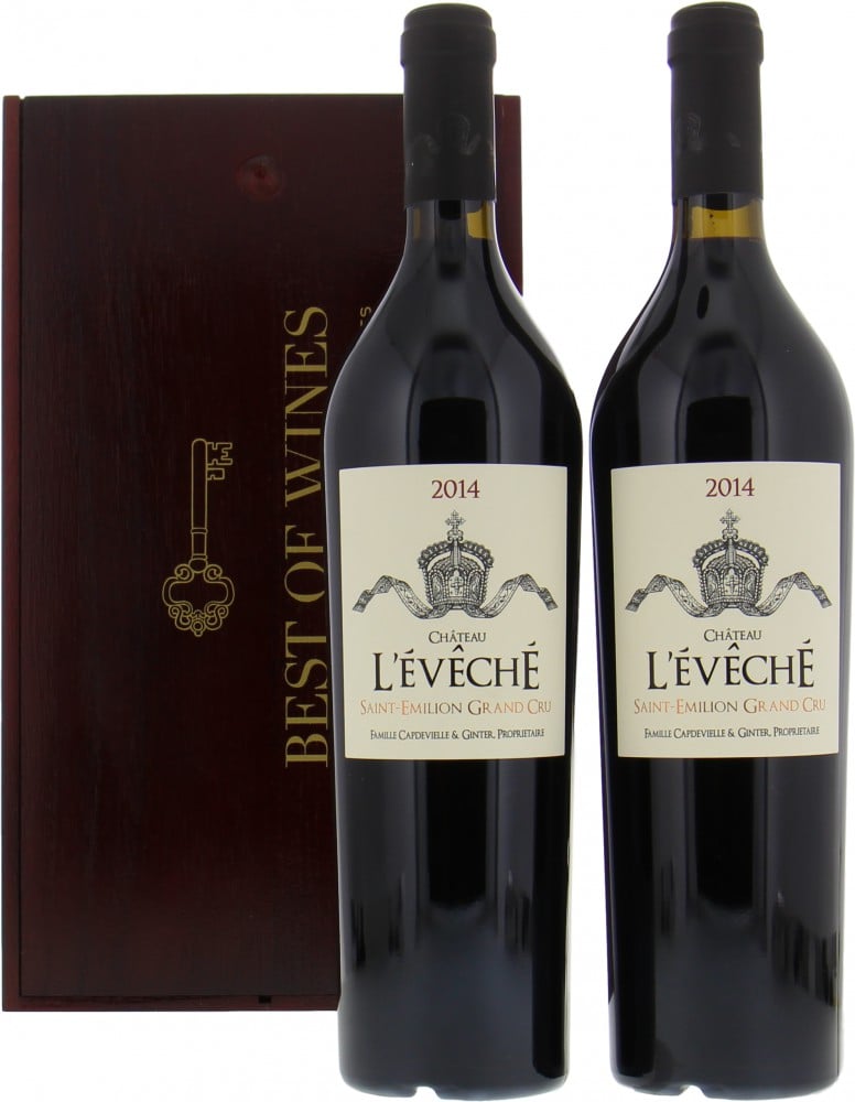 Wine gift - Gift set L'Eveche 2014 Double NV Perfect