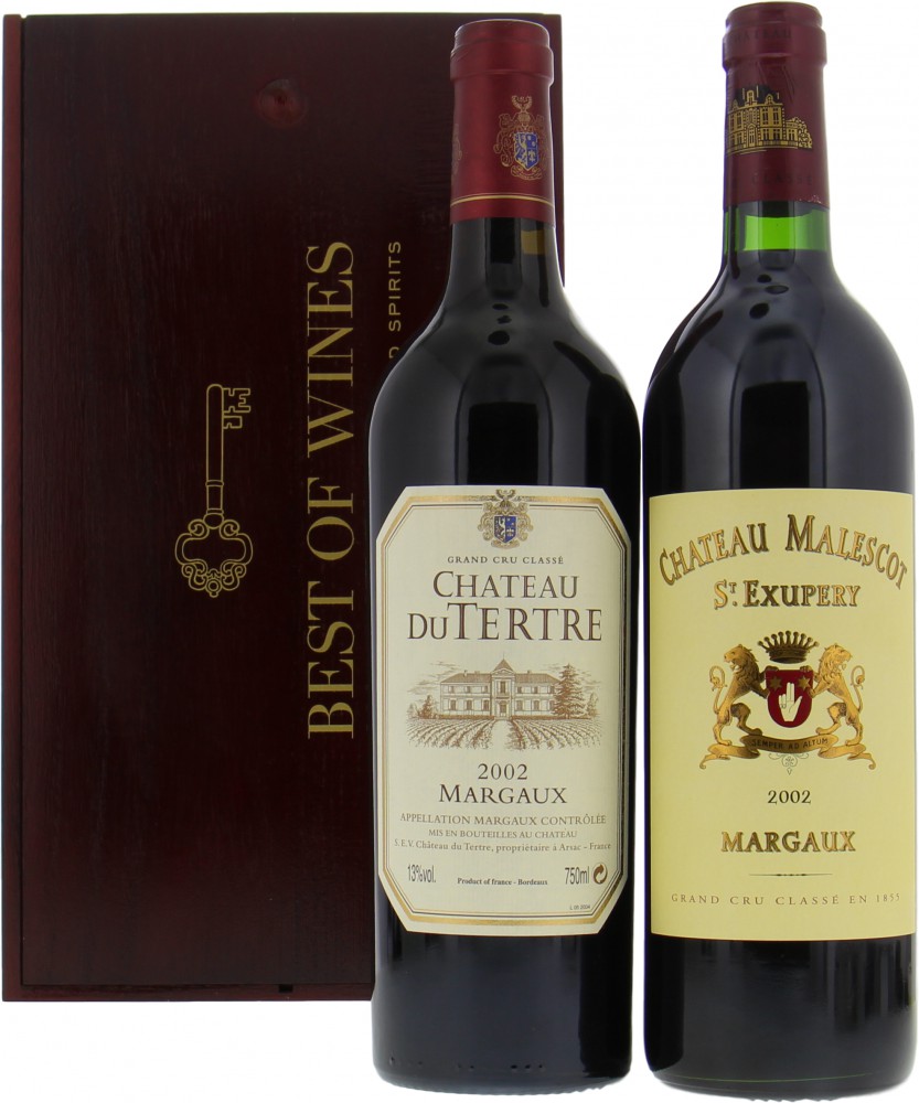 Wine gift - Gift set Margaux 2002 Perfect