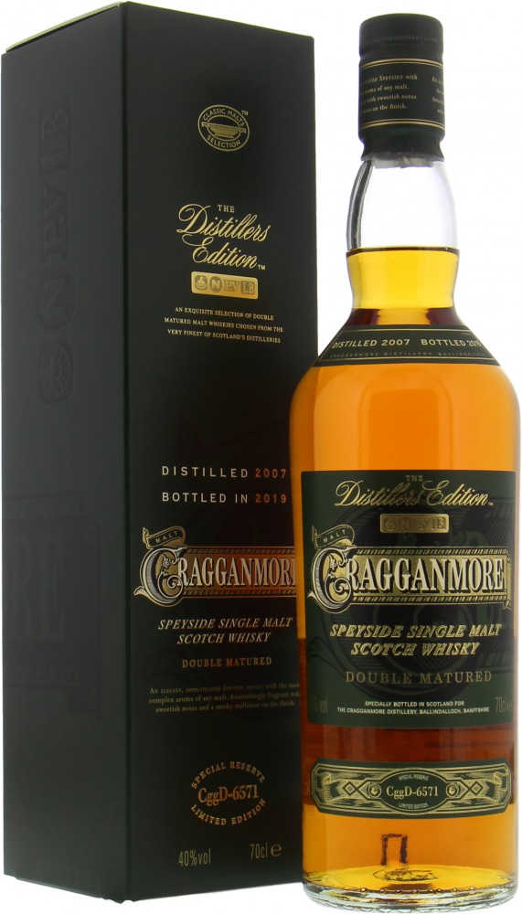 Cragganmore - 12 Years Old The Distillers Edition 2019 40% NV In Original Container