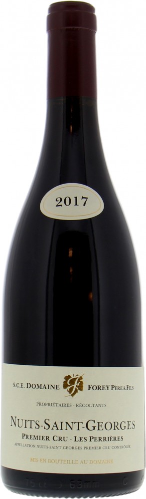 Domaine Forey Pere & Fils - Nuits St. Georges Perrieres 2017 Perfect