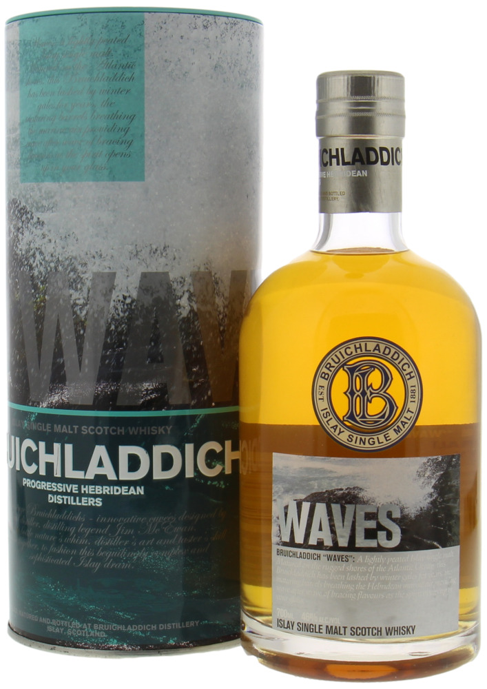 Bruichladdich - 7 Years Old Waves 1st edition 46% NV In Original Container