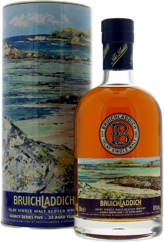 Bruichladdich - 33 Years Old Legacy Series V 40.9% 1972 In Original Container