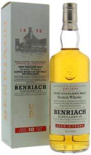 Benriach - 10 Years Old Pure Highland Malt 43% NV