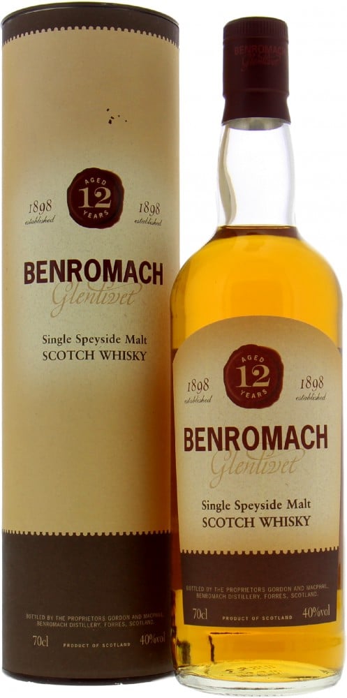 Benromach - 12 Years Old Label 40% NV In Original Container