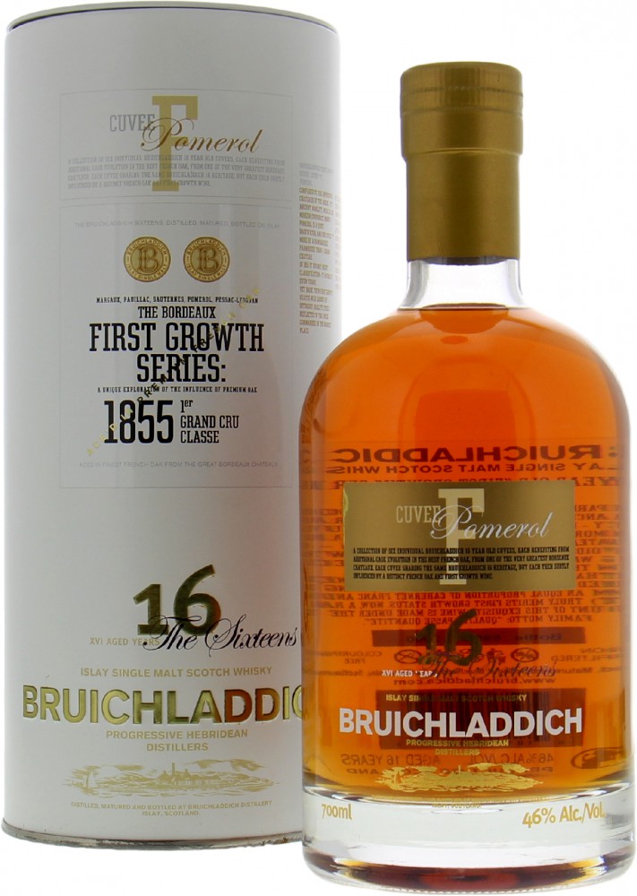 Bruichladdich - The Sixteens Cuvee F 46% NV In original Container
