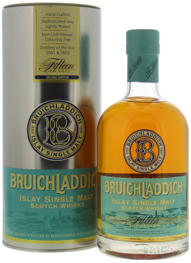 Bruichladdich - Fifteen Second Edition 46% NV In Original Container