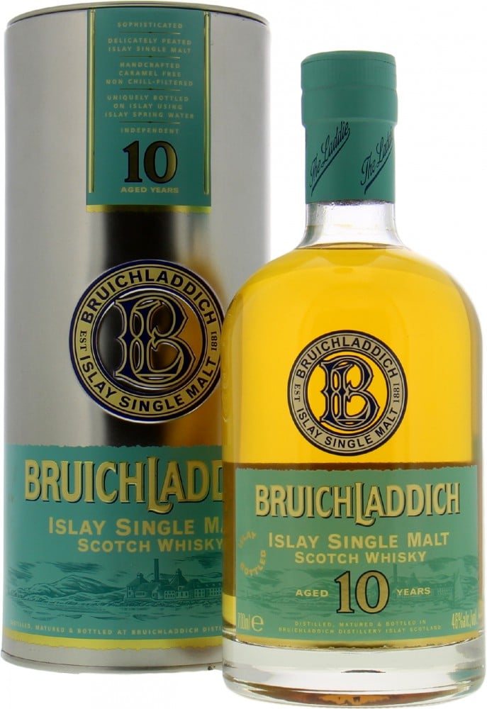 Bruichladdich - 10 Years Old 46% NV In Original Container