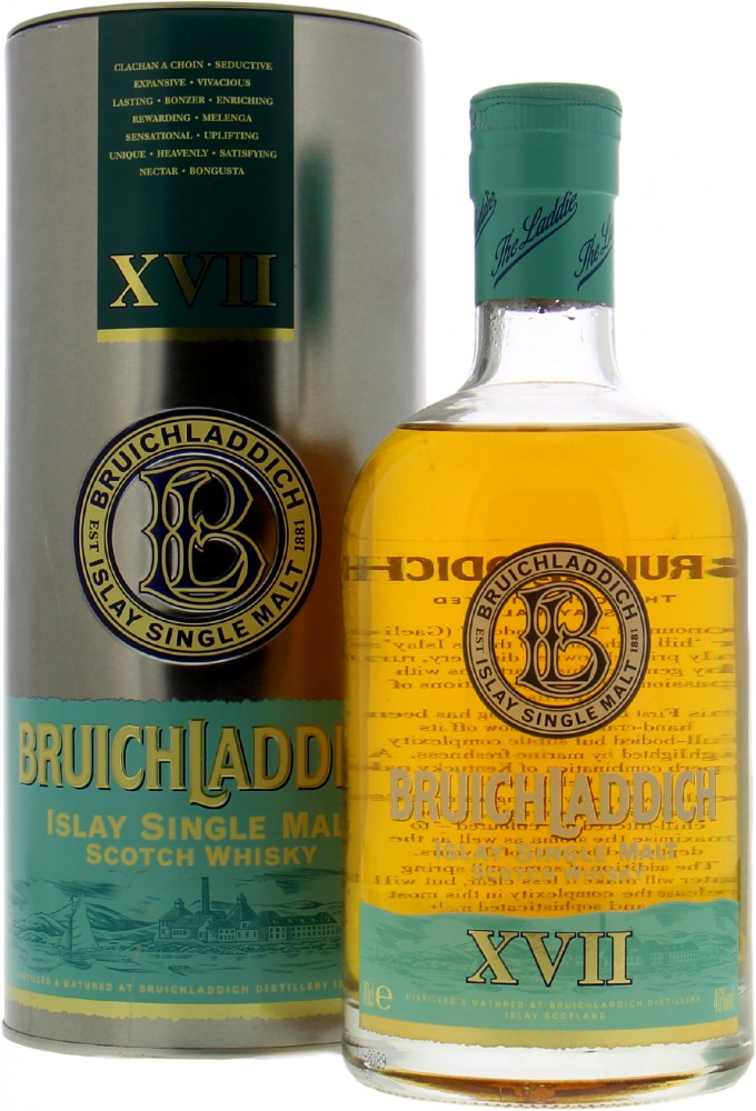 Bruichladdich - XVII 17 Years Old 46% NV In Original Container