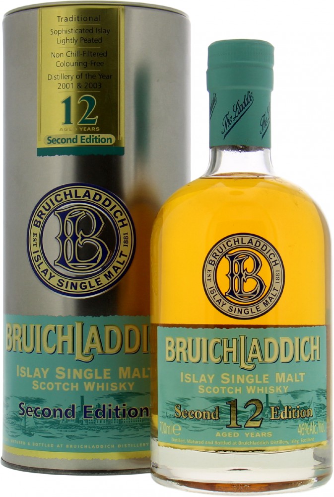 Bruichladdich - 12 Years Old Second Edition 46% NV