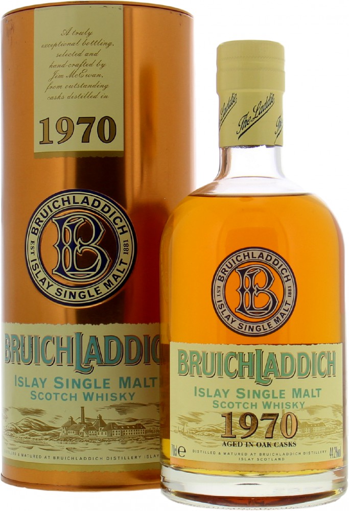 Bruichladdich - 31 Years Old 44.2% 1970 In Original Container
