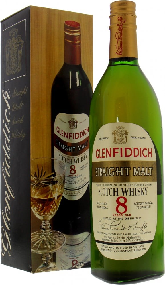 Glenfiddich - 8 Years Old Straight Malt 43% NV In Original Box