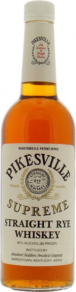 Heaven Hill Distilleries, Inc. - Pikesville Supreme Straight Rye Whiskey 40% NV