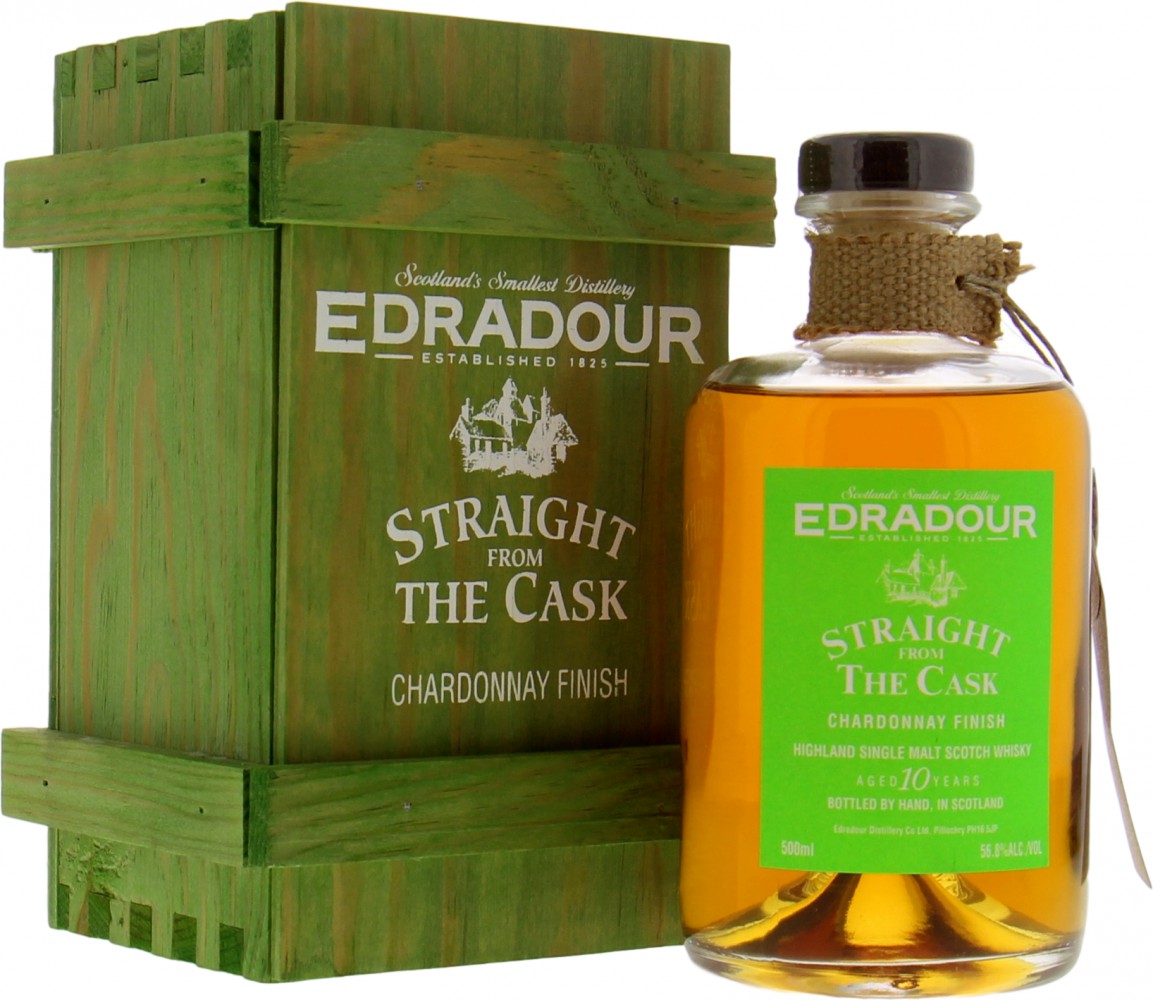 Edradour - Straight From The Cask Chardonnay Cask 04/12/2 56.8% 1993 In Original Wooden Box