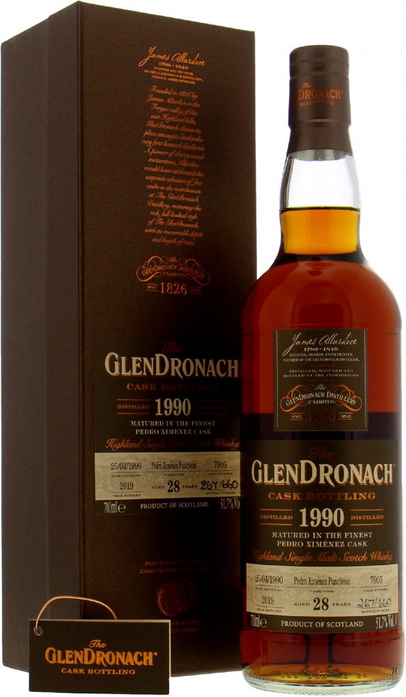Glendronach - 28 Years Old Batch 17 Cask 7905 51.7% 1990