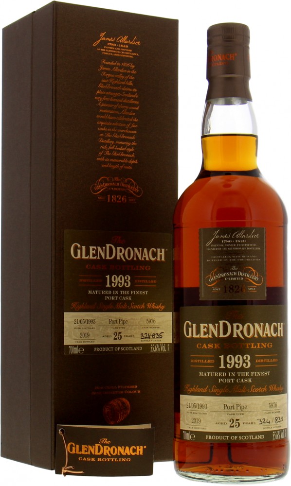 Glendronach - 25 Years Old Batch 17 Cask 5976 55.6% 1993