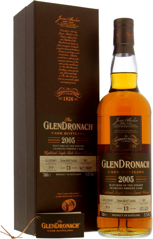 Glendronach - 13 Years Old Batch 17 Cask 887 55.1% 2005